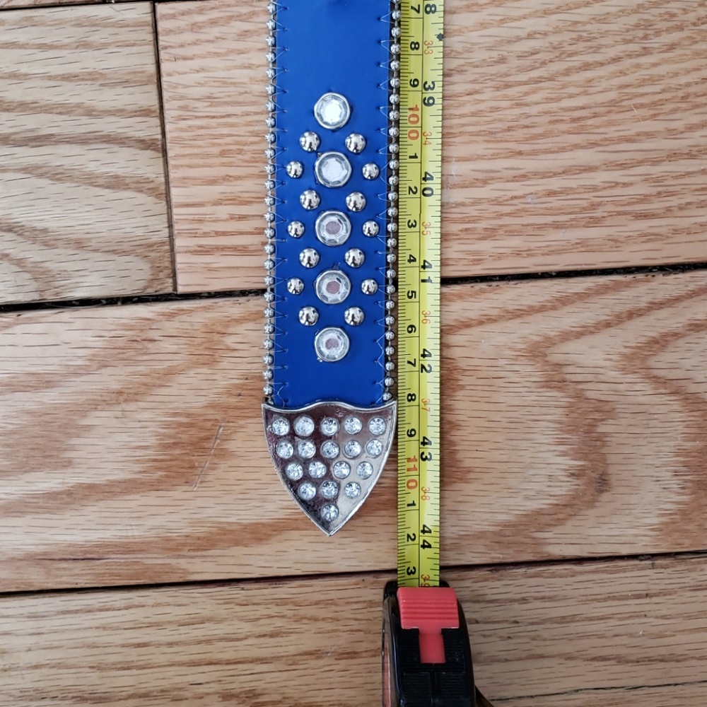 Womens Rhinestone Belt - Picture 5 of 8